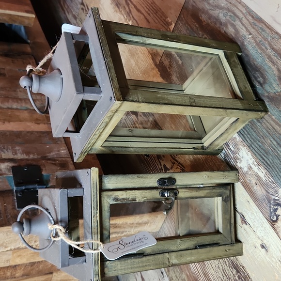 Stonebriar Collection Rustic Candle Holder (2pk) - Picture 2 of 2